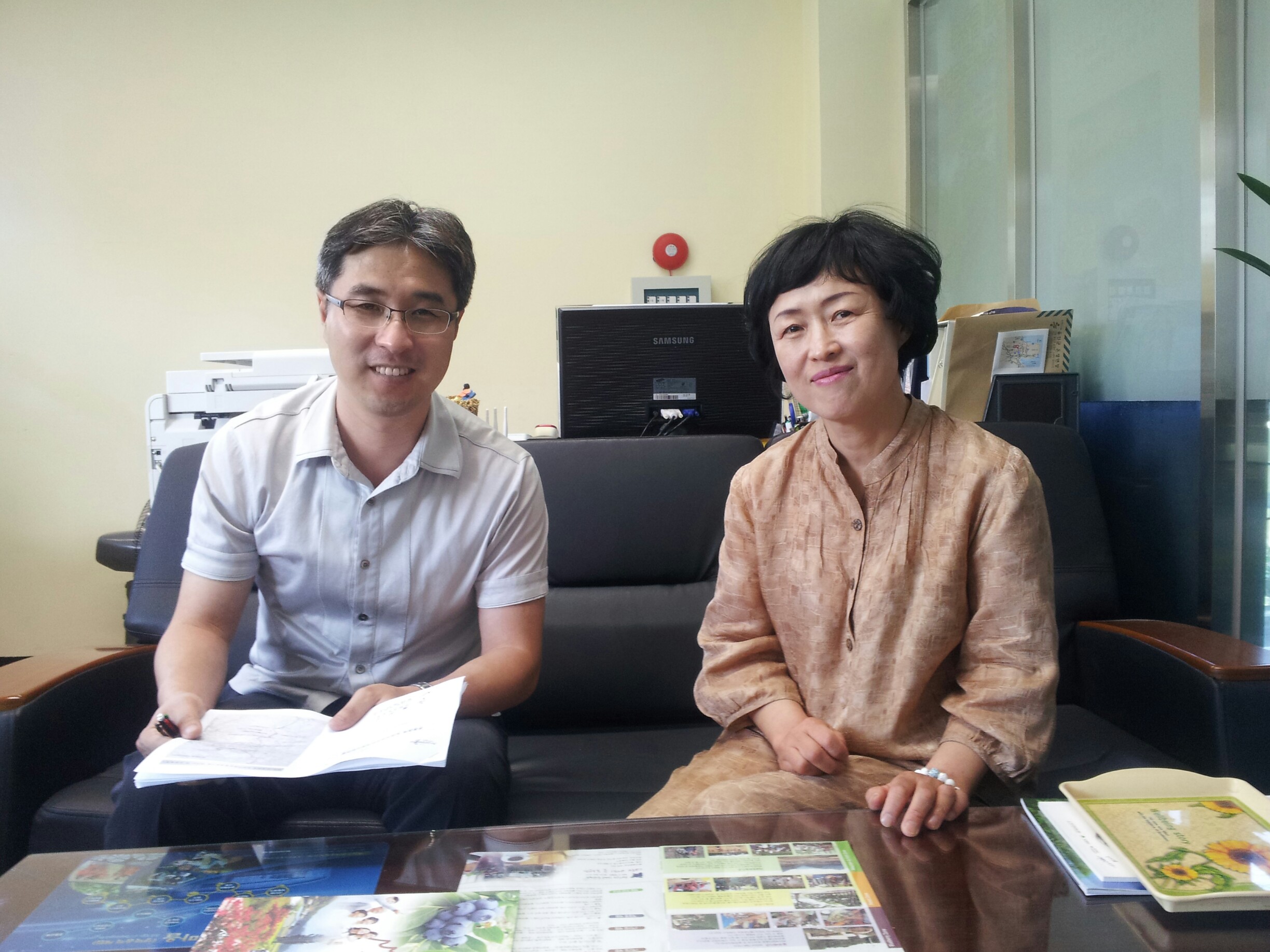 2013년 지자체공모사업조사 미팅사진(농어촌공사, 각 지자체 담당자, 주민)